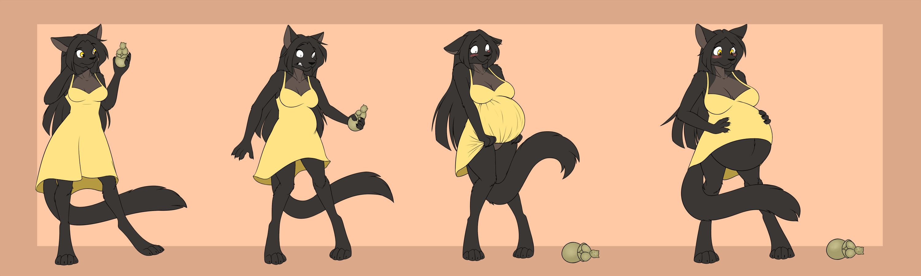 Magic way to become pregnant (commission) by Tomek1000 -- Fur Affinity  [dot] net