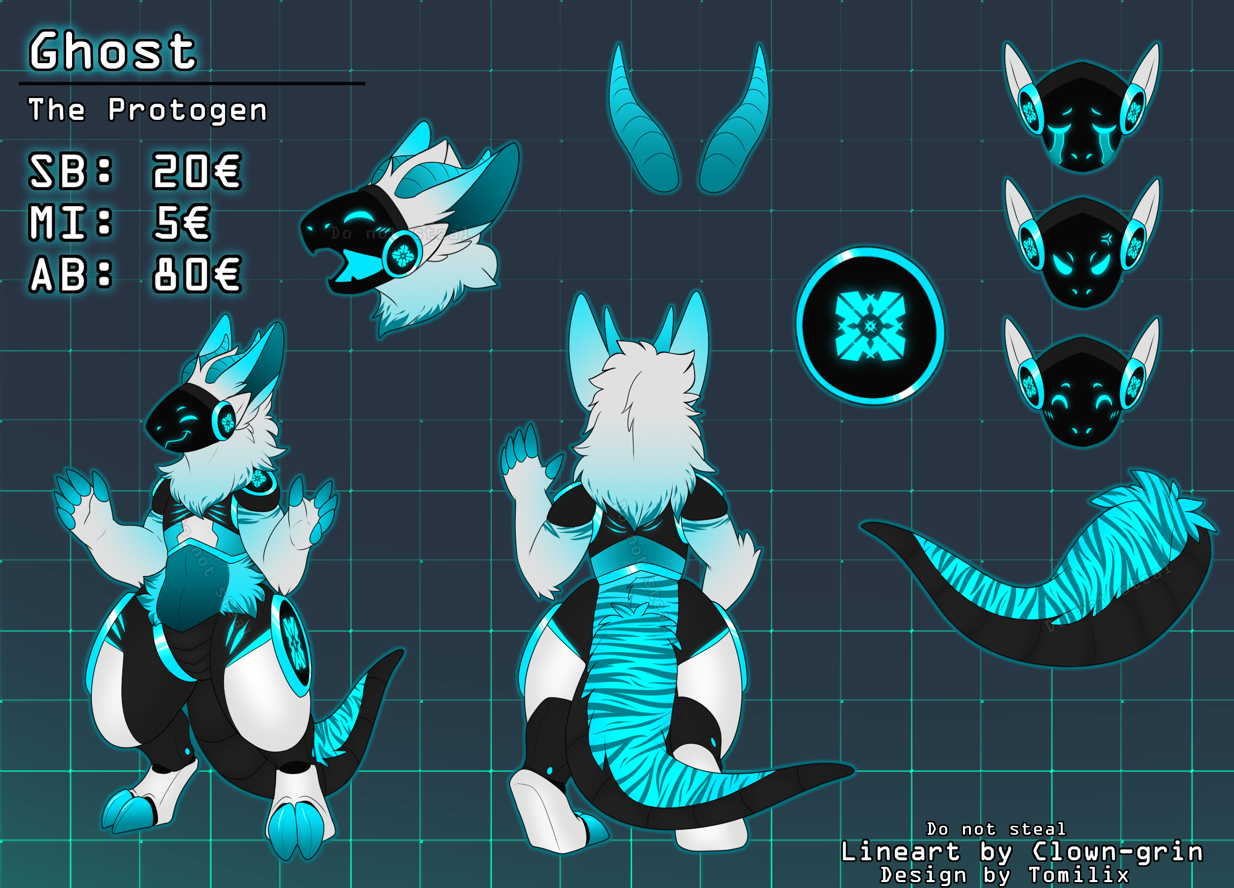 Protogen head template free