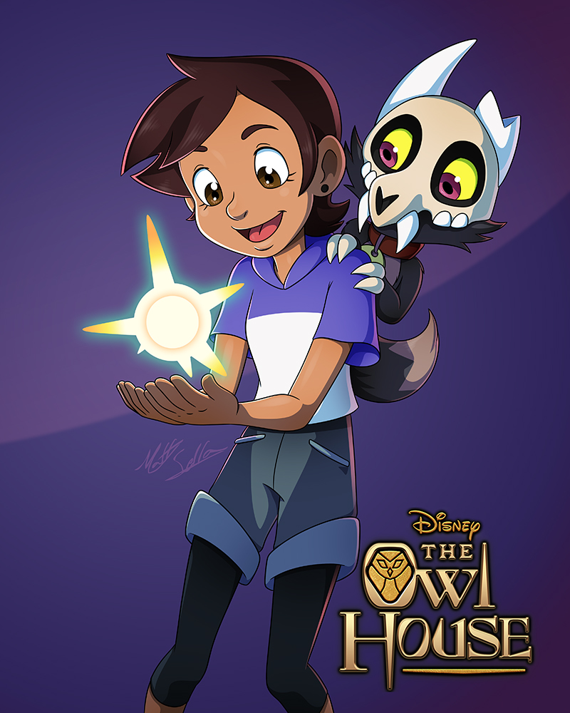 Luz's First Spell - The Owl House by Toonexterminator -- Fur Affinity [dot]  net