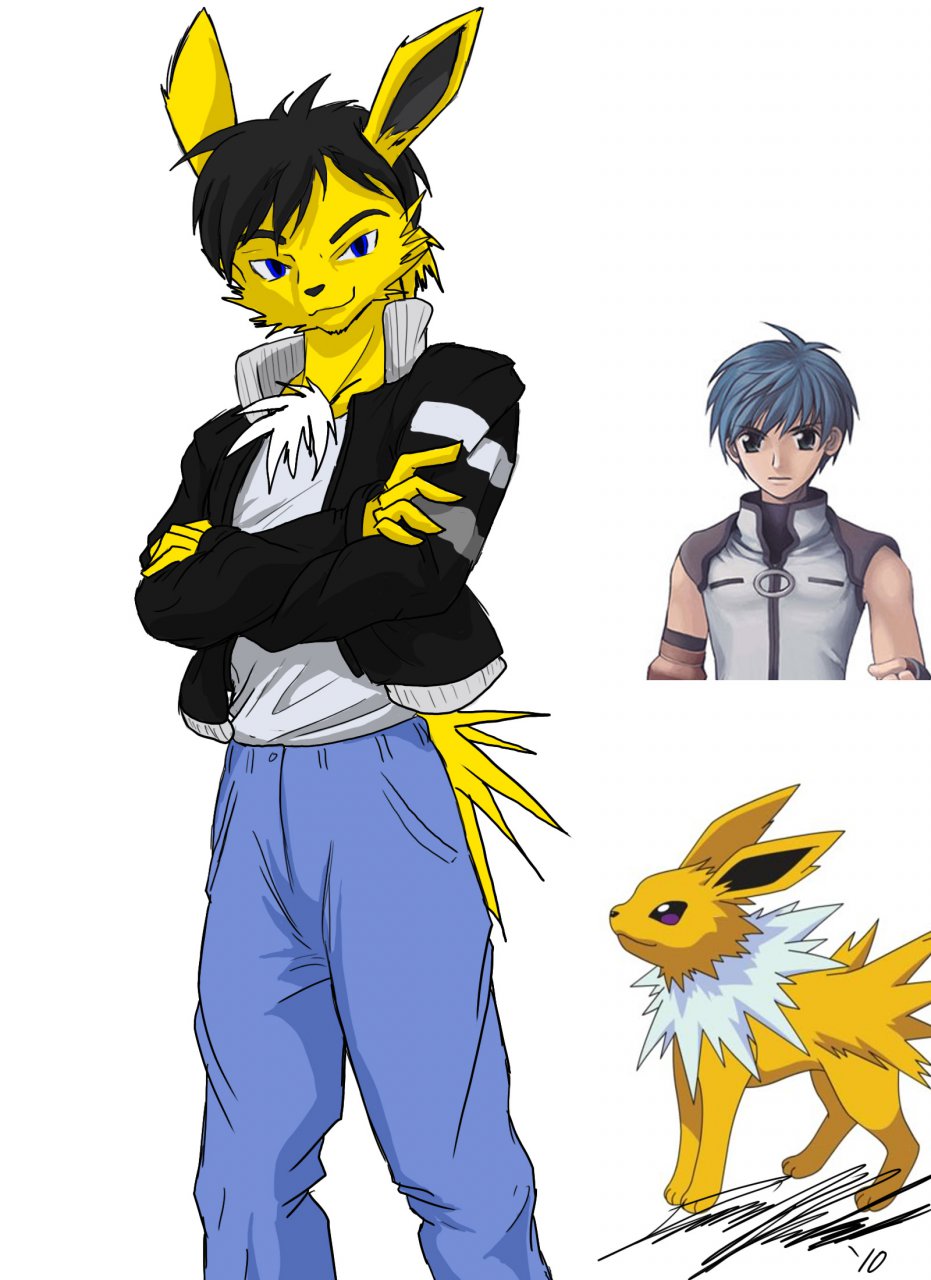 Anthro jolteon