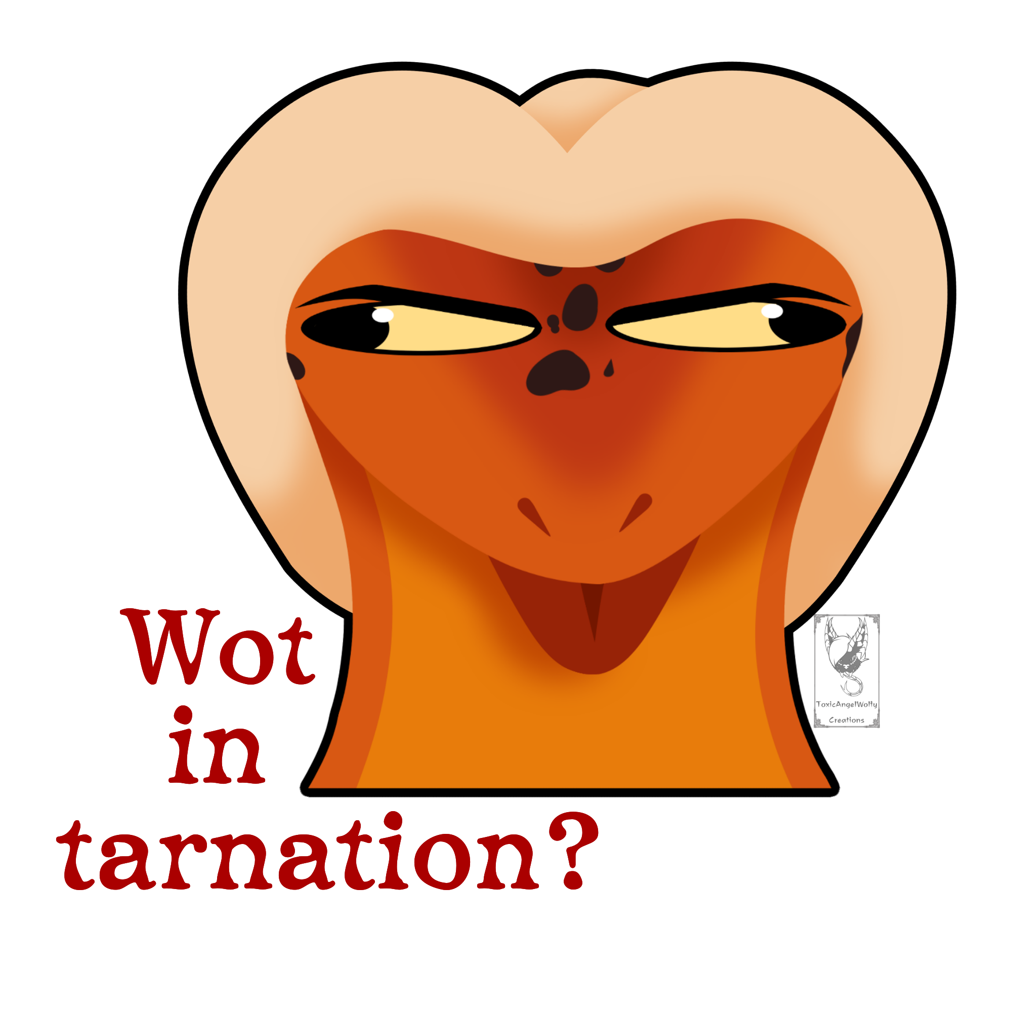 Wot in tarnation? by ToxicAngelWolfy -- Fur Affinity [dot] net