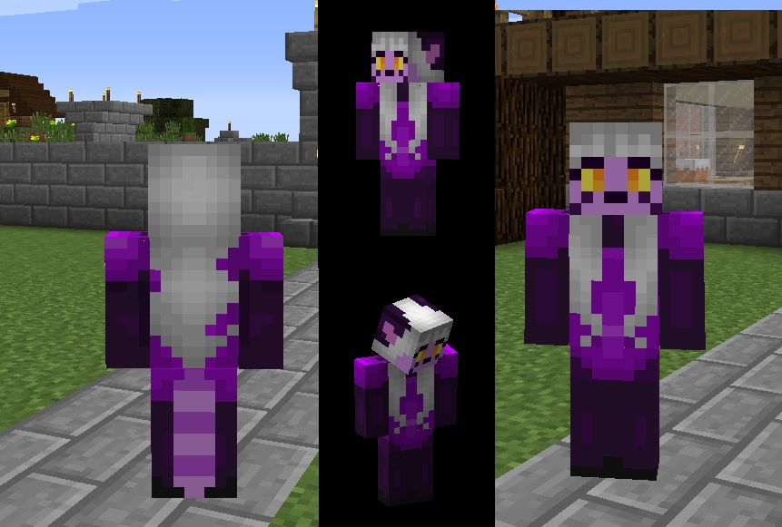 Plume Minecraft Skin by ToxicSugar -- Fur Affinity [dot] net