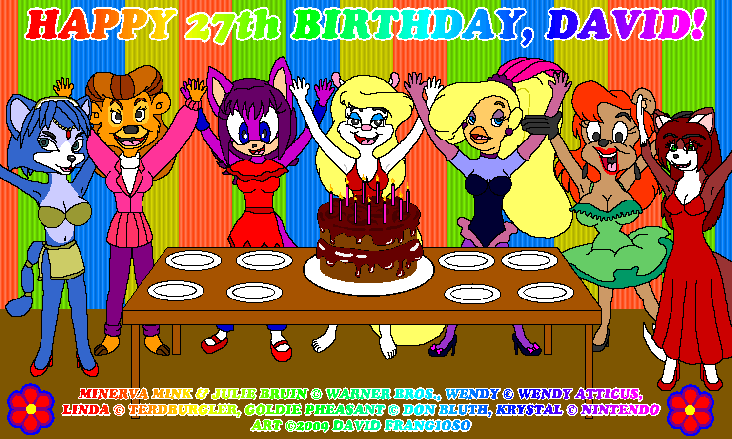 Minky 27th Birthday! by tpirman1982 -- Fur Affinity [dot] net