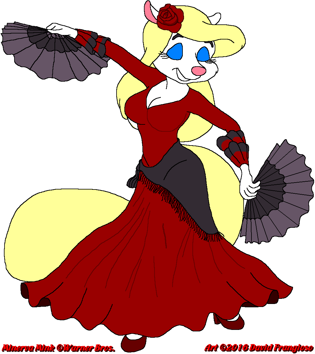 Flamenco Dancer Minerva Mink by tpirman1982 -- Fur Affinity [dot] net