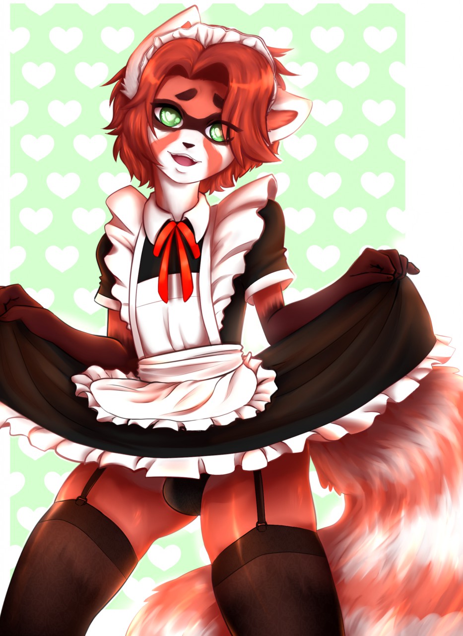g } Cute lil' maid by tr.anonymous.h -- Fur Affinity [dot] net