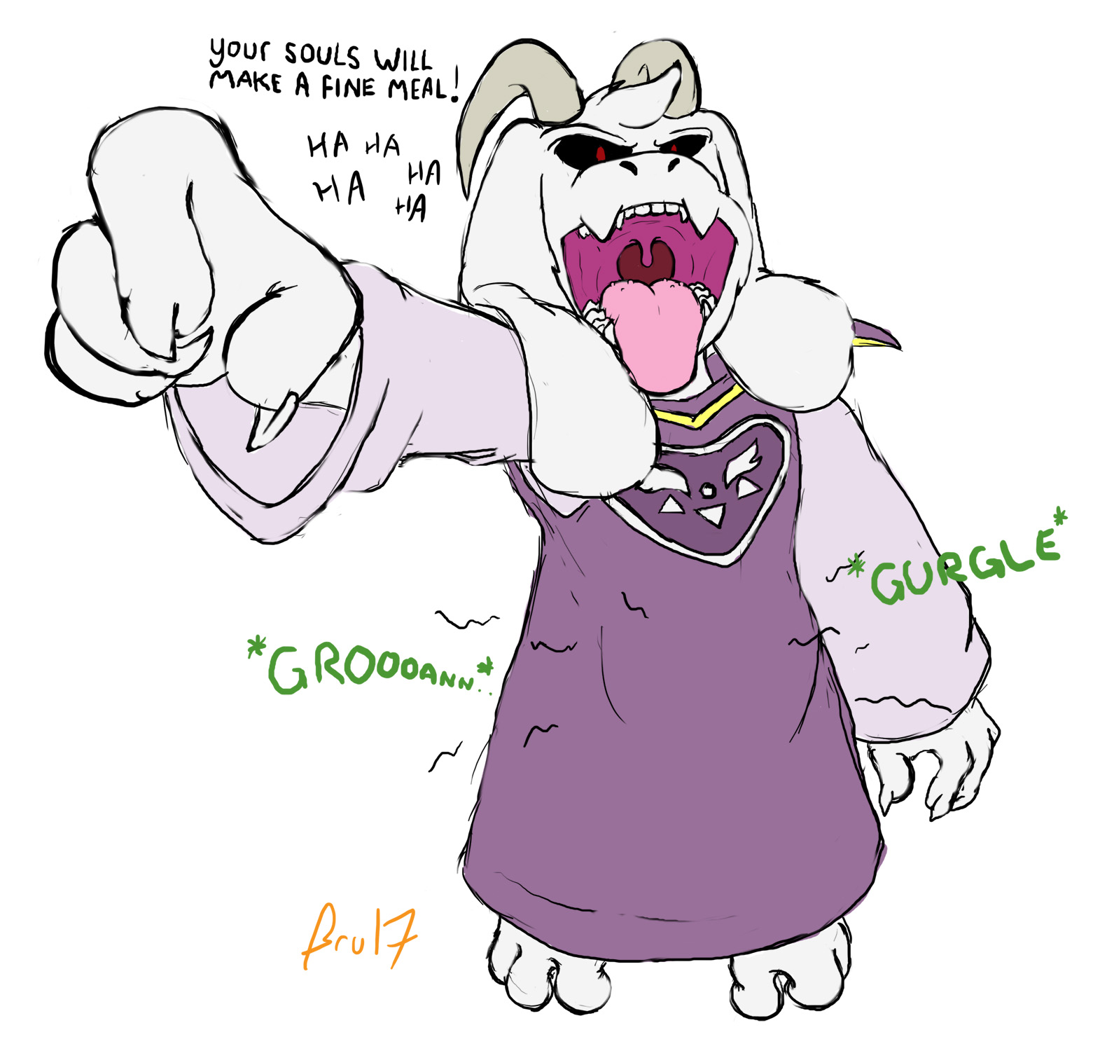 Commission Asriel In The Hole With Your Soul Dreemurr By Trowelhands 3214