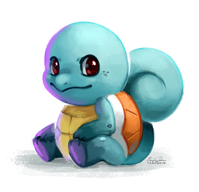 Squirtle Anime Cries - YouTube