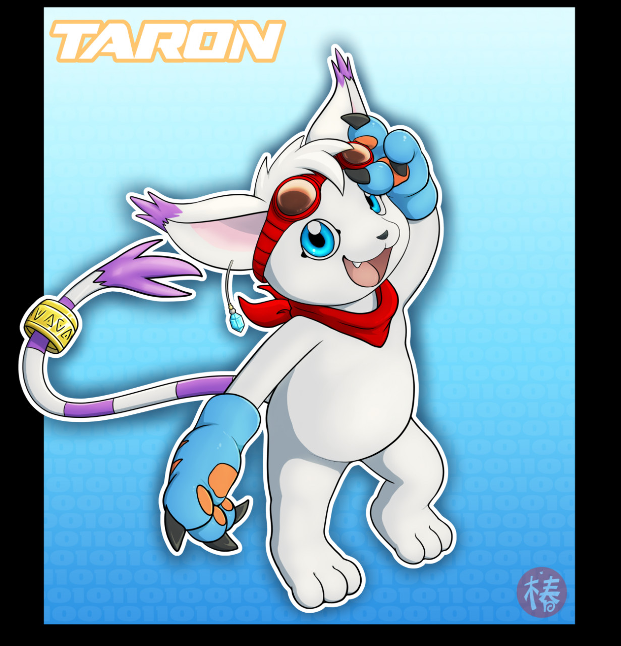 Taron The Gatomon by Tsubaki -- Fur Affinity [dot] net