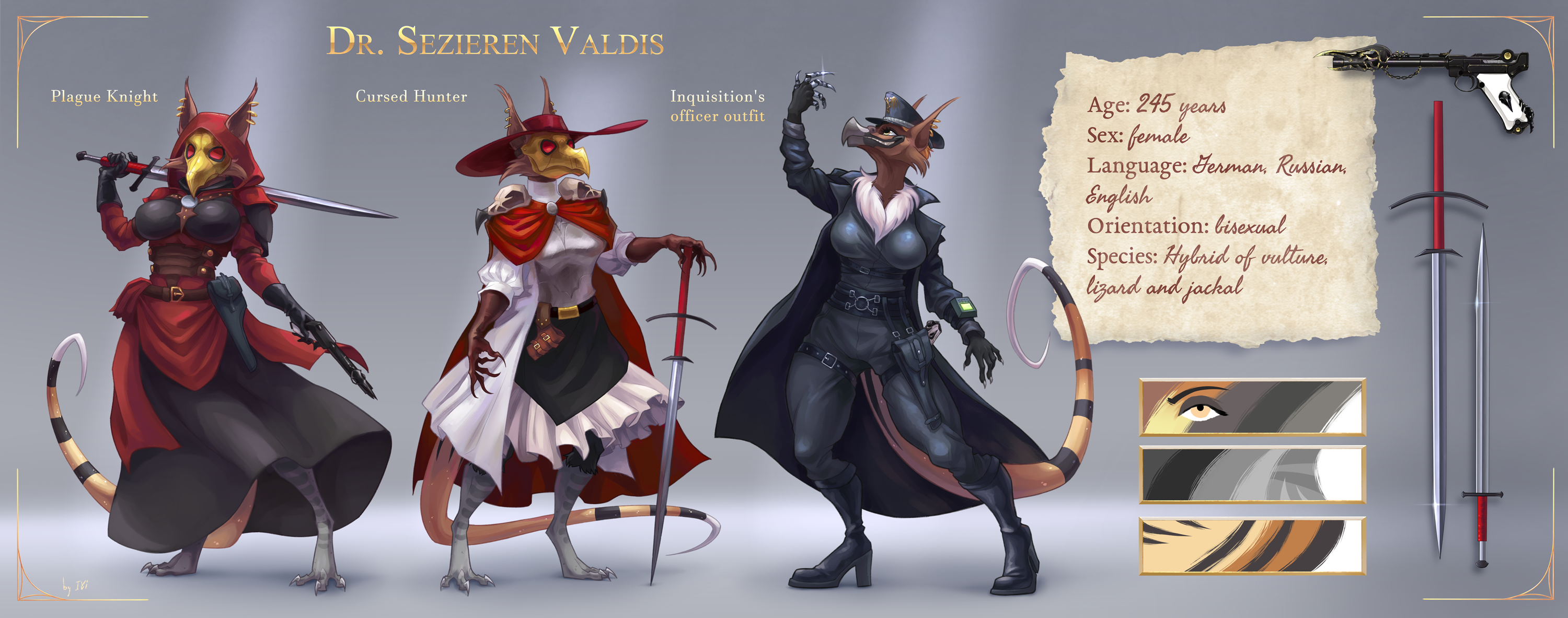 Dr. Valdis reference, V2 by TTeam -- Fur Affinity [dot] net