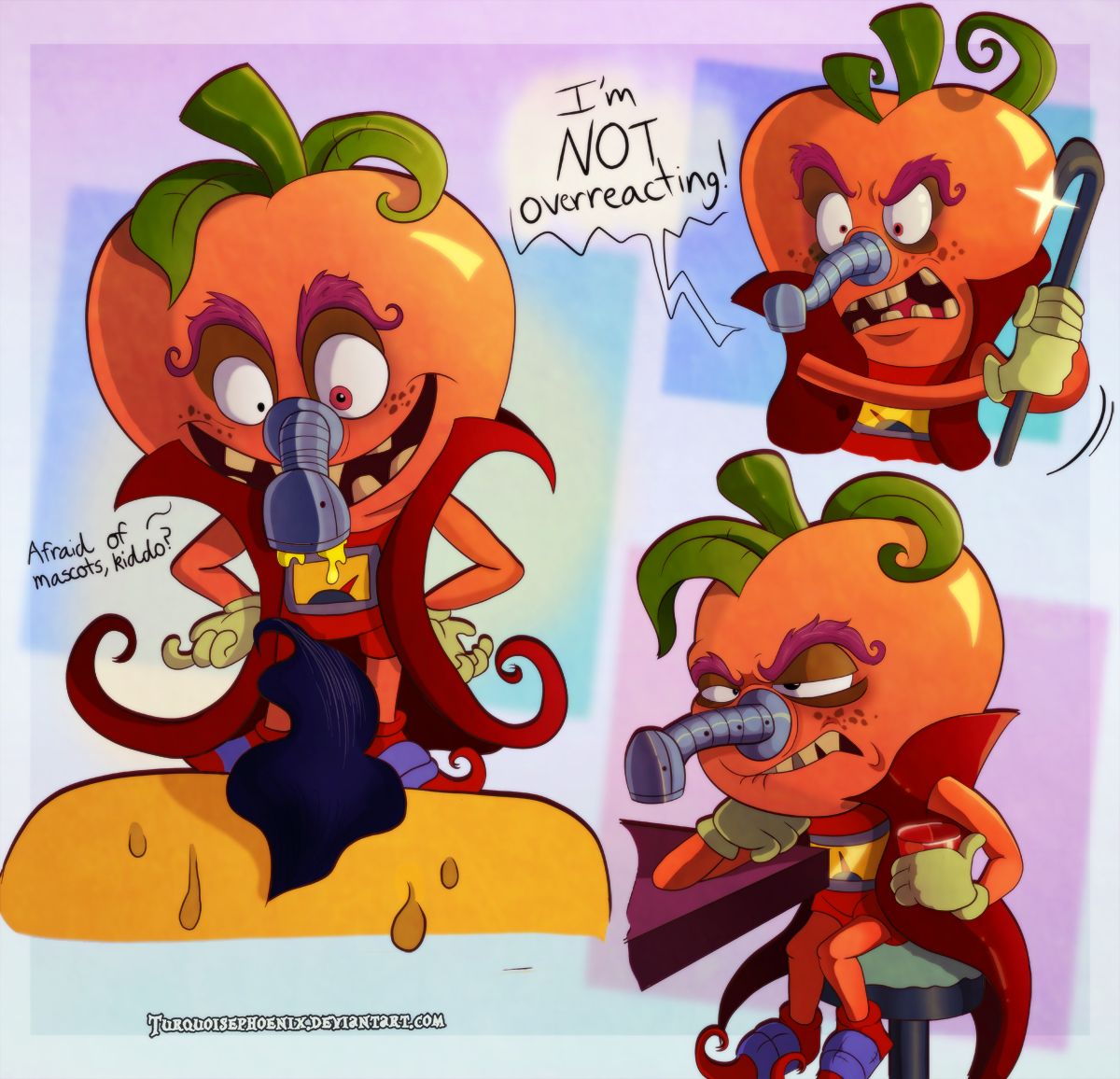 Crash - Hey All Goobers, It's Time to Say HOWDY- by Turquoisephoenix -- Fur [dot] net