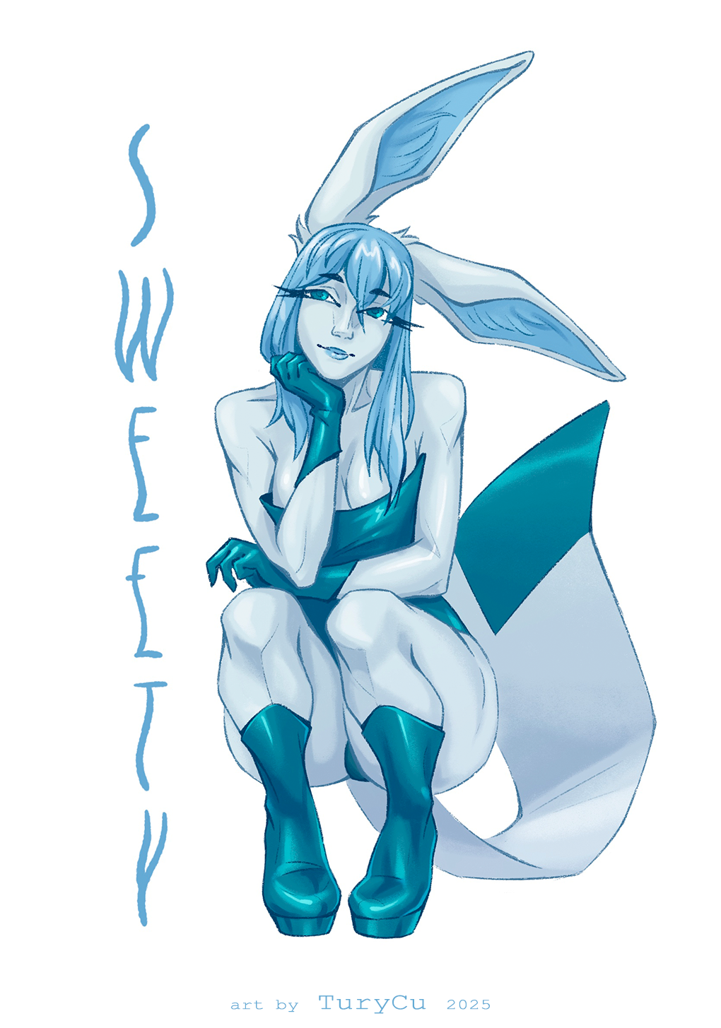 Humanization of Glaceon