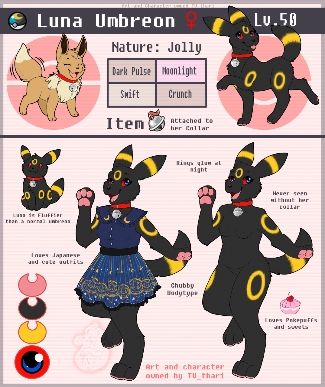 Umbreon  Fun facts, Pokemon eevee, Eeveelutions