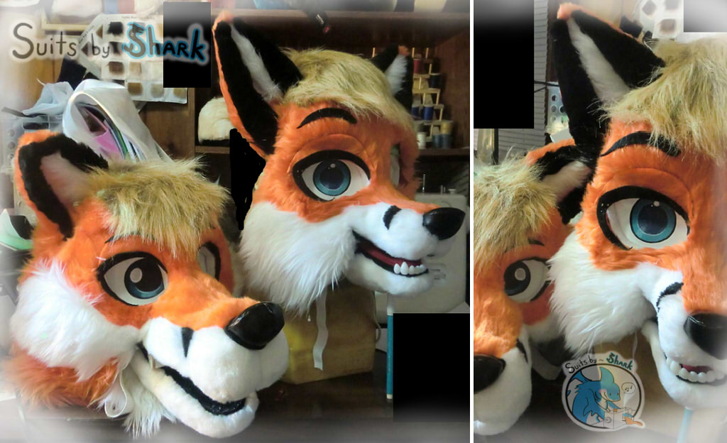Fursuit Fox Mask Overhaul! WIP by TwerkonThatShark -- Fur Affinity [dot] net