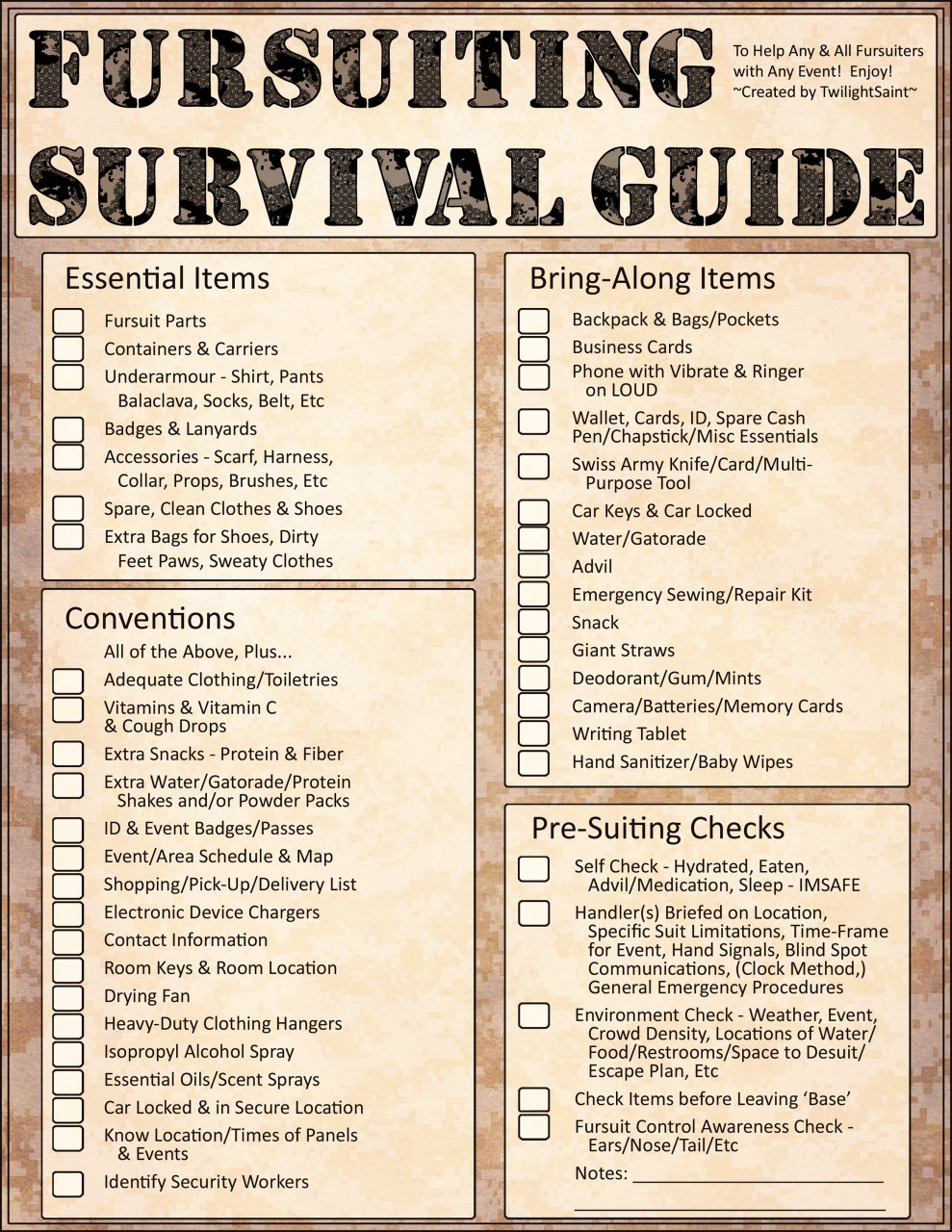 Survival Sewing & Repair Kit List
