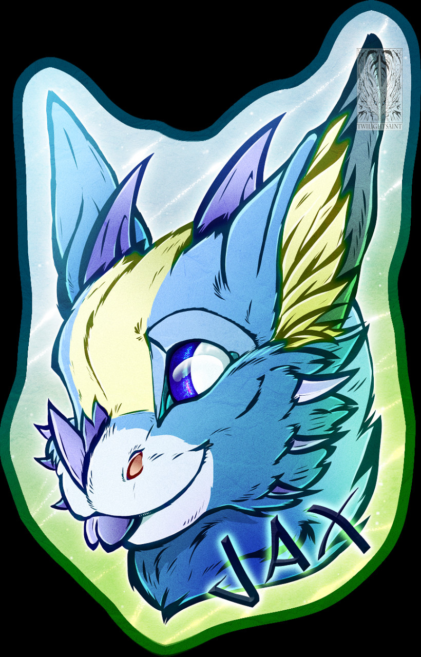 Badge Comish - Zahkrii by TwilightSaint -- Fur Affinity [dot] net