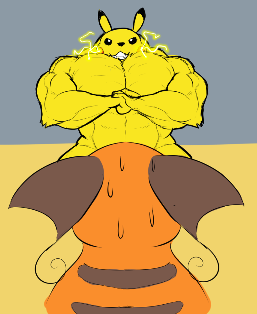 Buff pikachu drumsy meme card by SpikeTheFurryUwU -- Fur Affinity