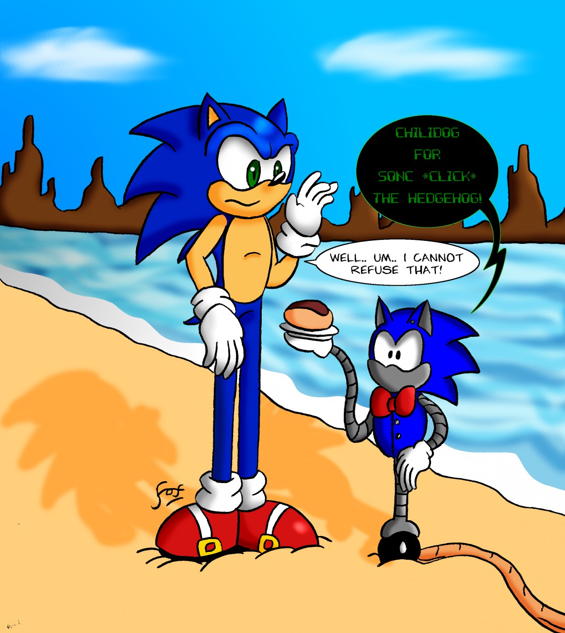 Sonic 1 Beta by FruitcakeDog -- Fur Affinity [dot] net