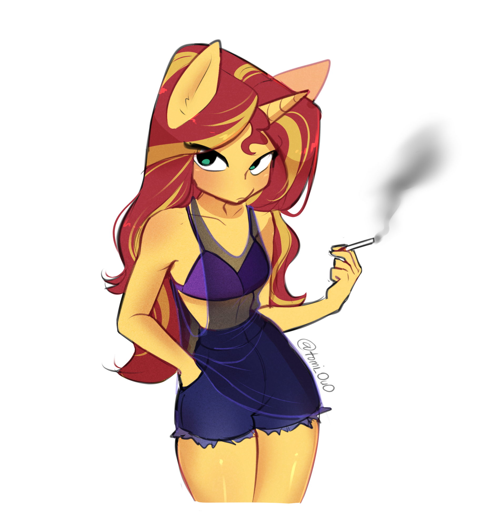 Anthro sunset shimmer