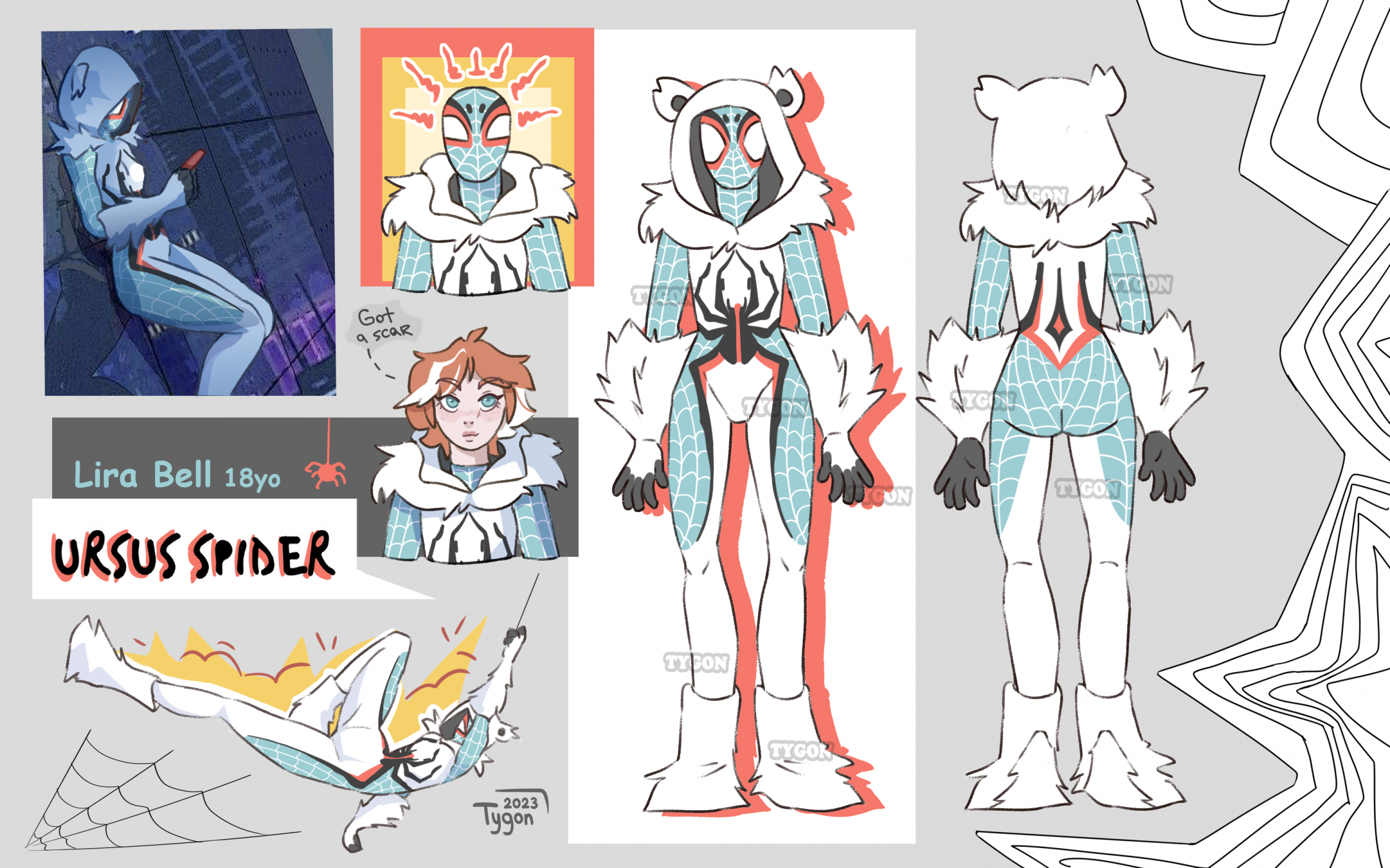 Spidersona by SnowFeline -- Fur Affinity [dot] net