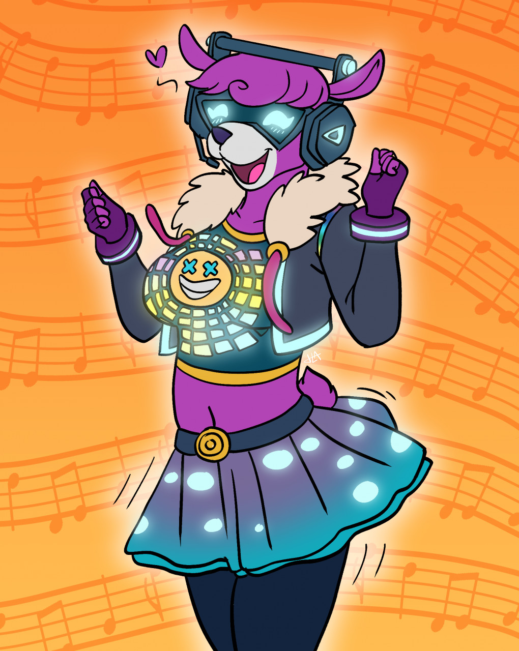 Commission For Shai Dj Bop V1 By Gatogenerico Fur 9952