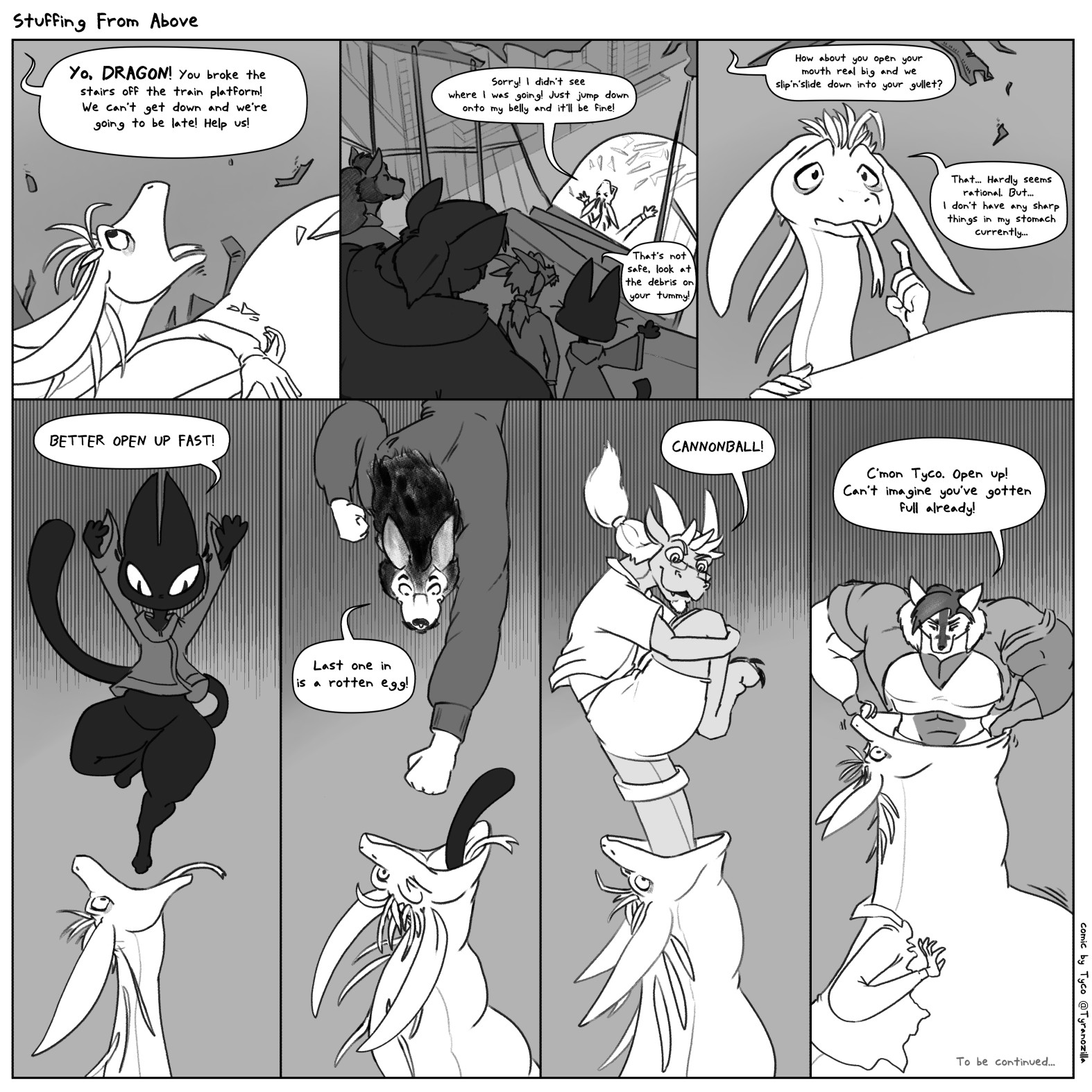 Vorevember Comic: Stuffing From Above, p 8 by Tyrannozilla -- Fur Affinity  [dot] net