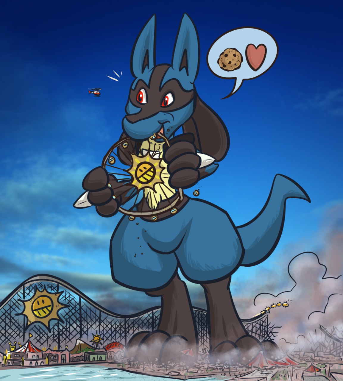 If you give a Lucario a cookie... by Tyrnn -- Fur Affinity d