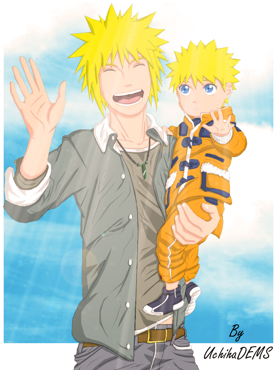 naruto and minato  -as if I care about your opinion