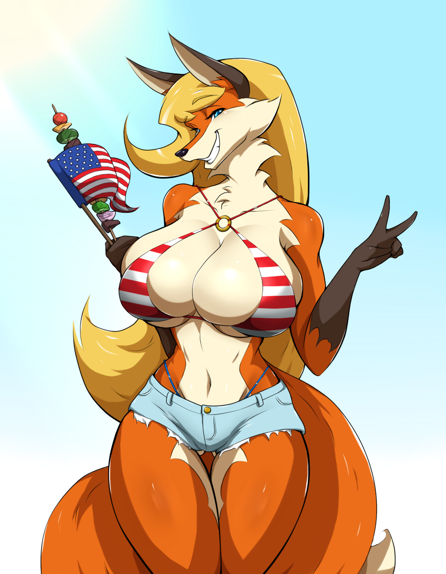 Happy 4th! by udragoon -- Fur Affinity [dot] net