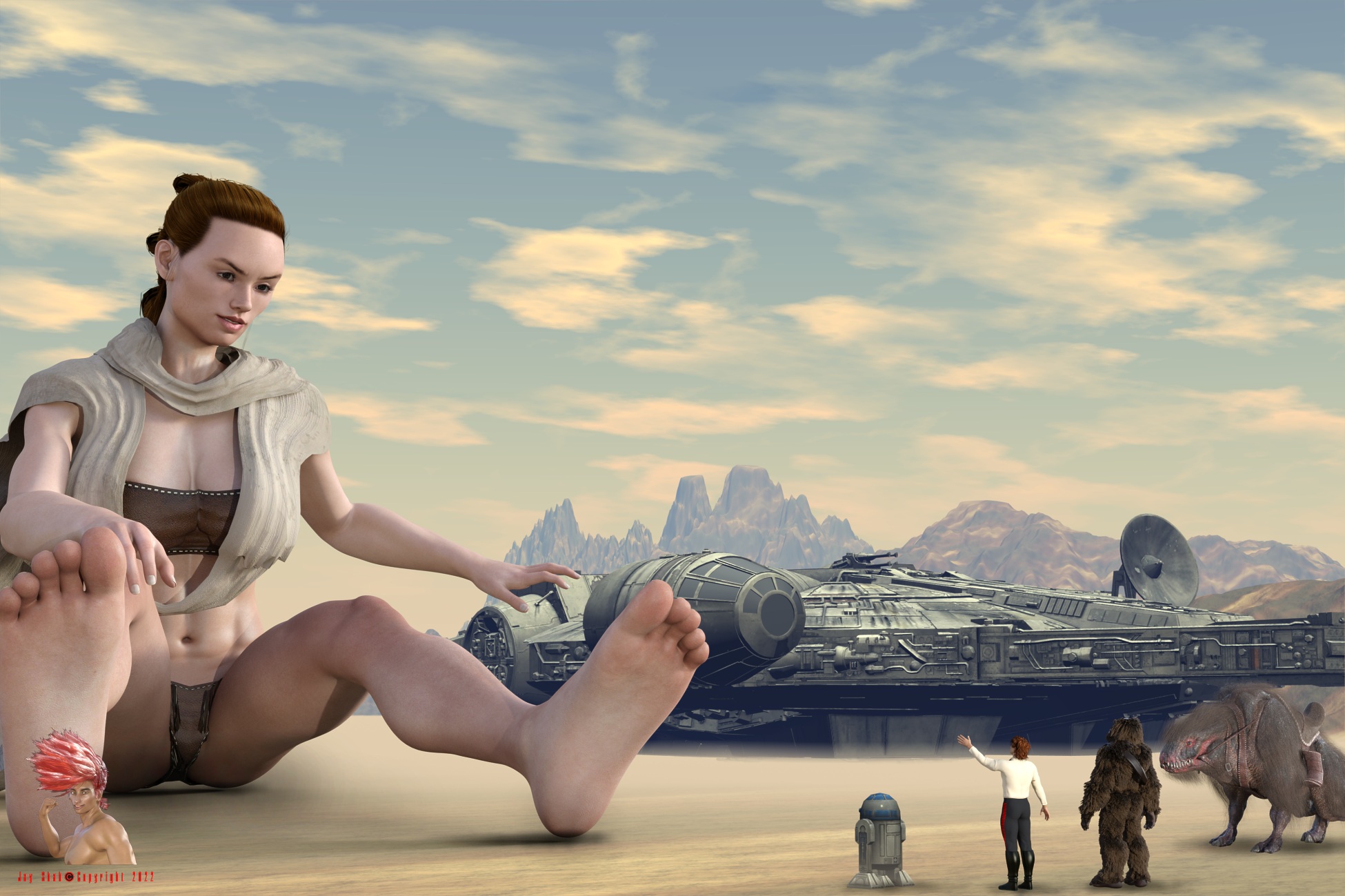 Rey The Giant Relaxes 2023 by UltraDeviantGiantz -- Fur Affinity [dot] net