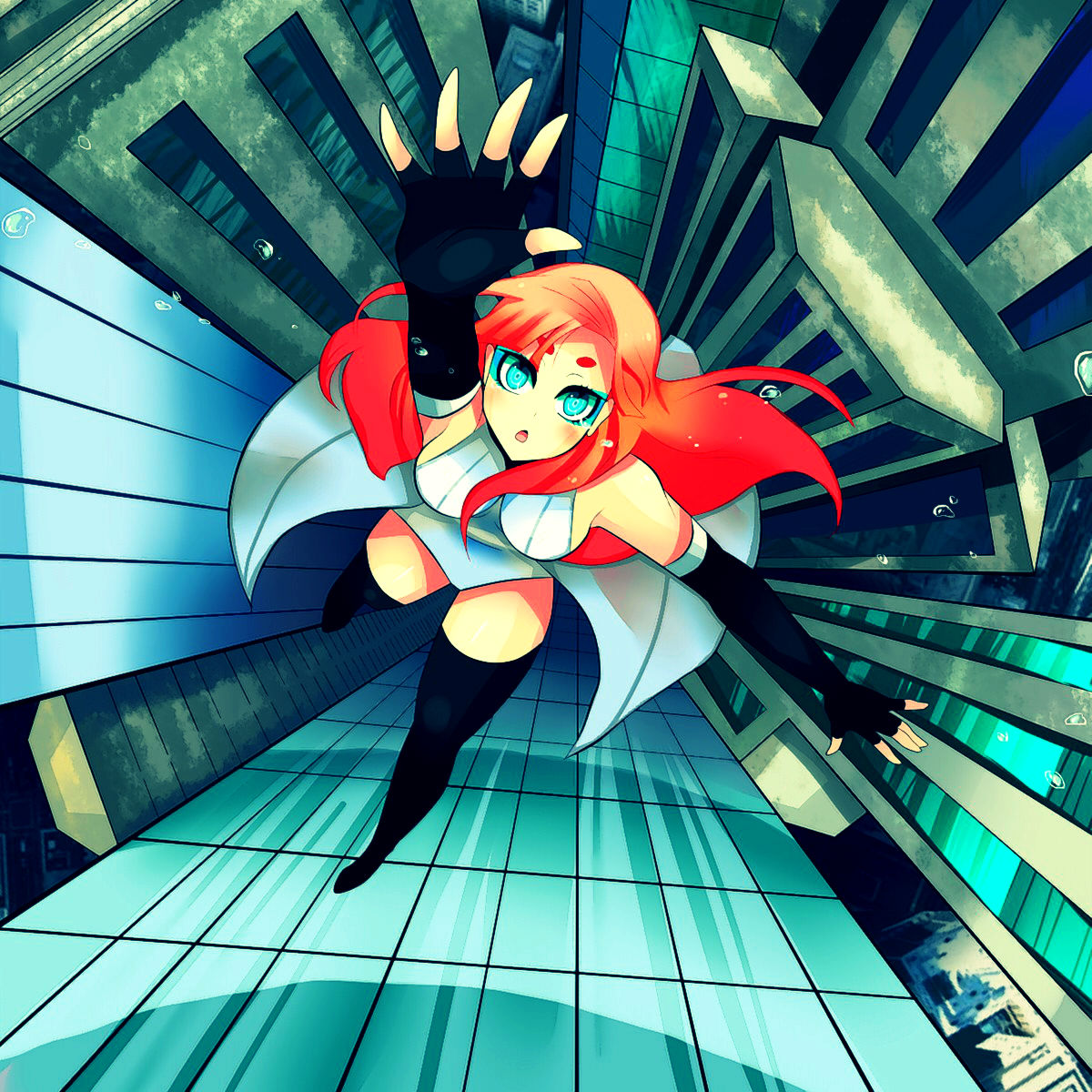 Anime Girl Falling From Sky , Falling Sky HD phone wallpaper | Pxfuel