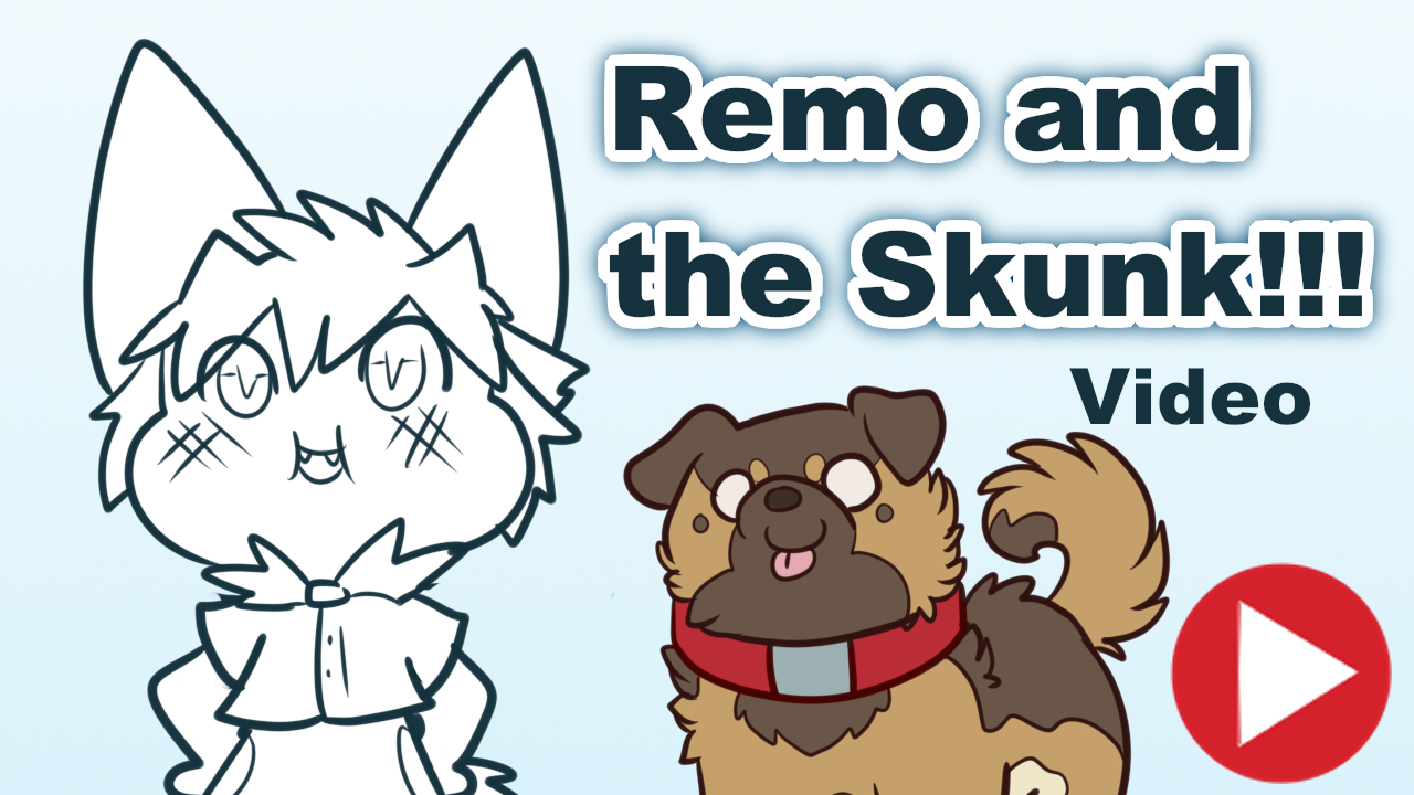 Remo and the Skunk [VIDEO] by Uluri -- Fur Affinity [dot] net