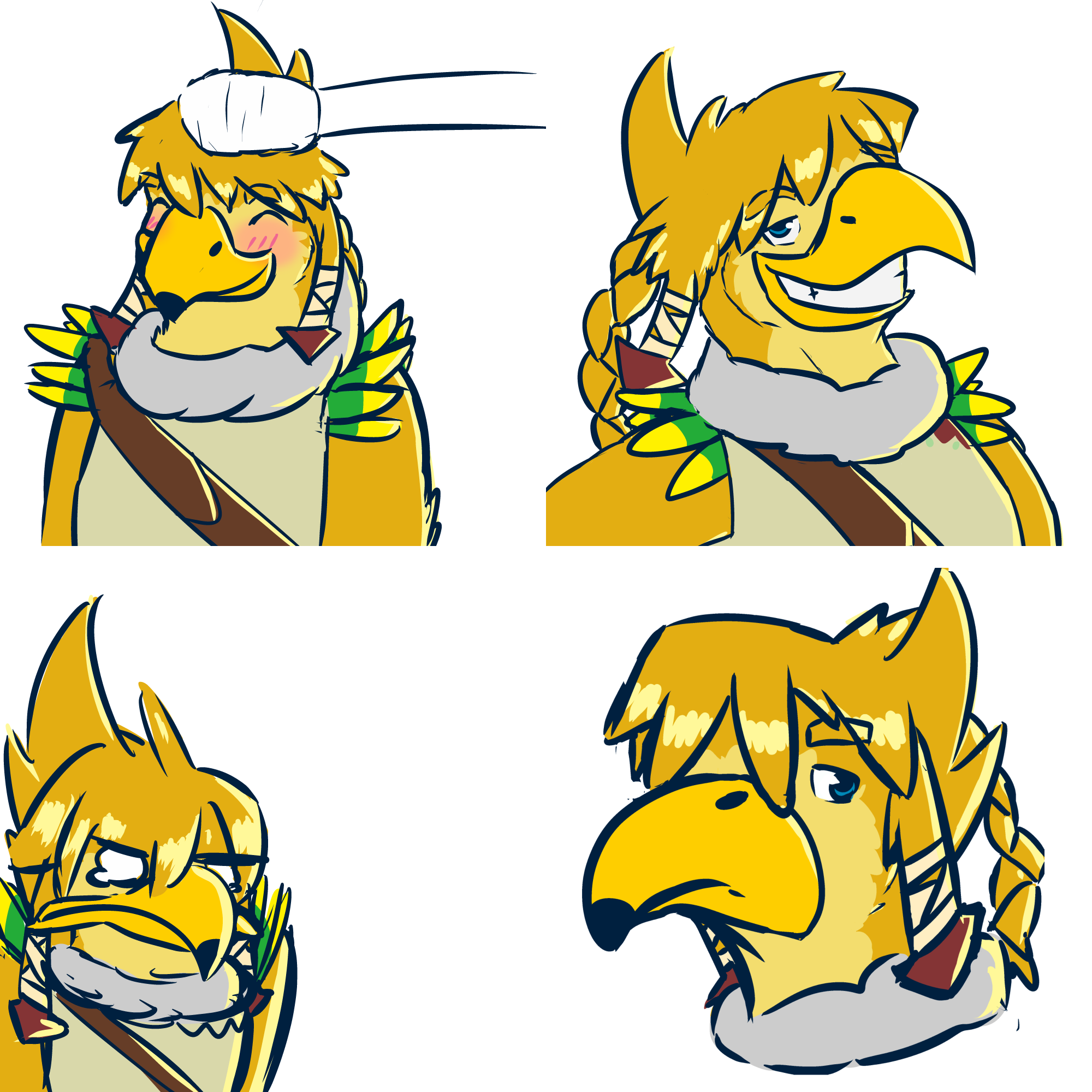 Rito Link Doodles by Unclear -- Fur Affinity [dot] net