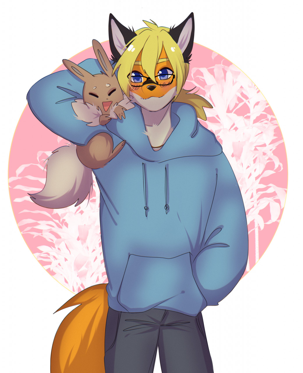 Foxy with Fox Pokémon by UncreativeUsername -- Fur Affinity [dot] net