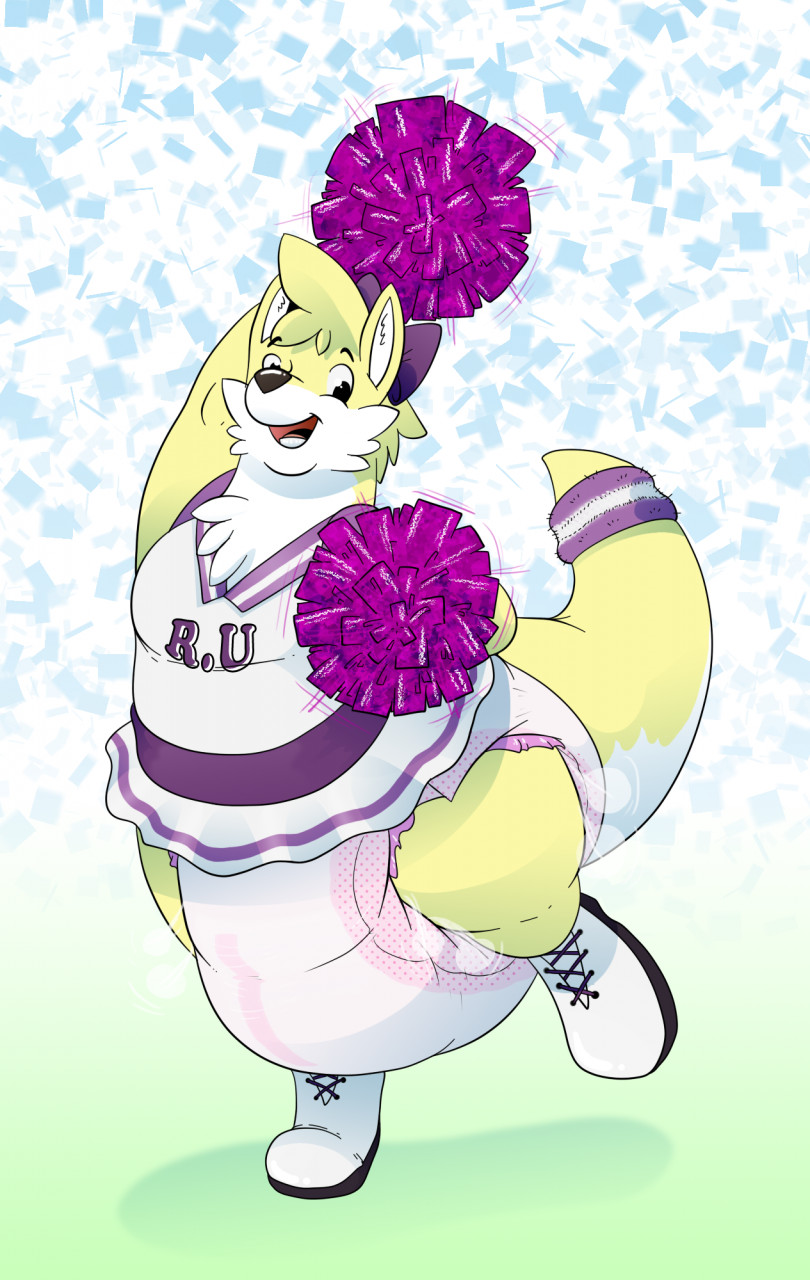 Art trade- poofy rear with lots of cheer! by underwear-ninja -- Fur  Affinity [dot] net