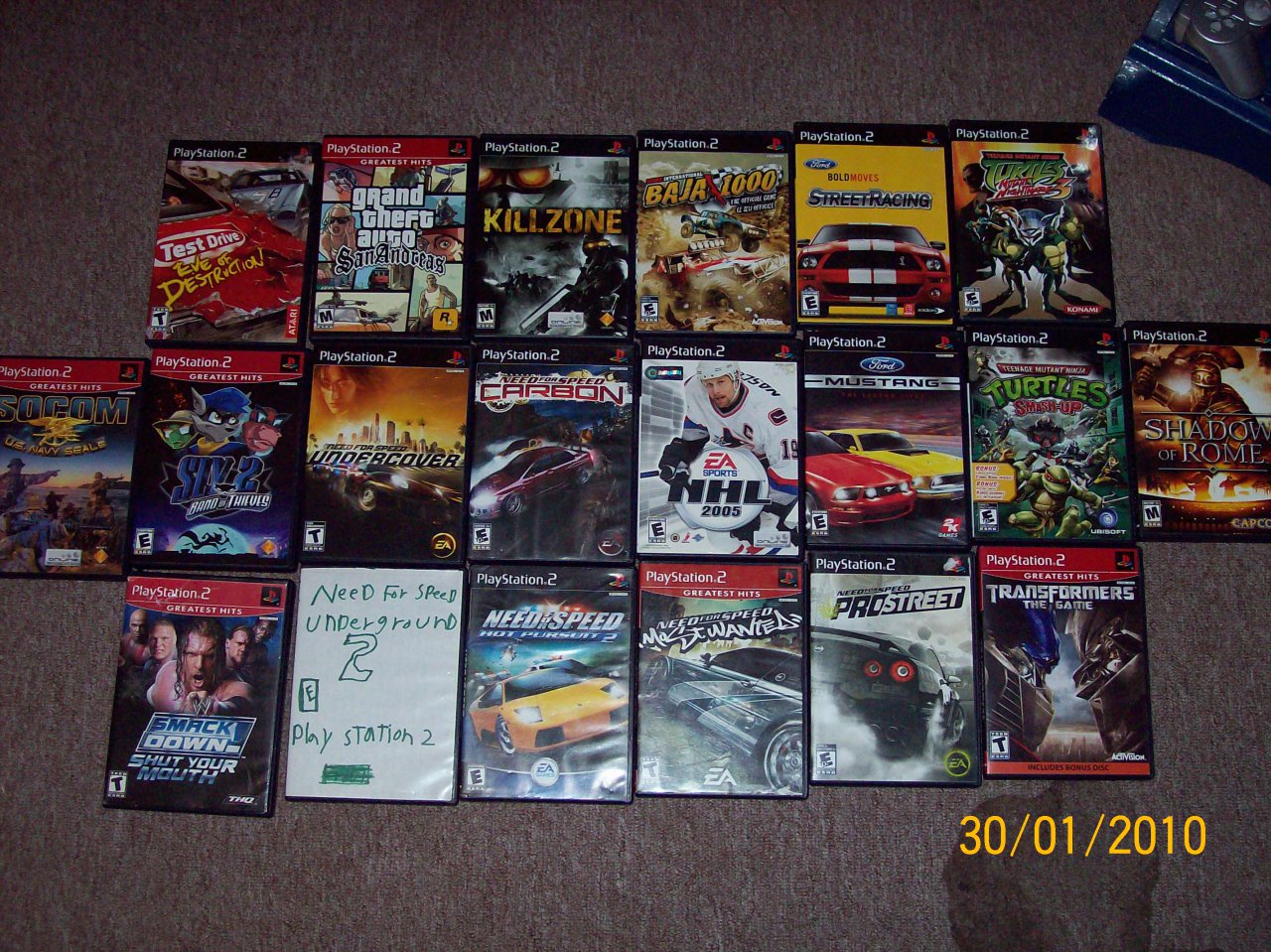 My Small PS2 Collection : r/ps2