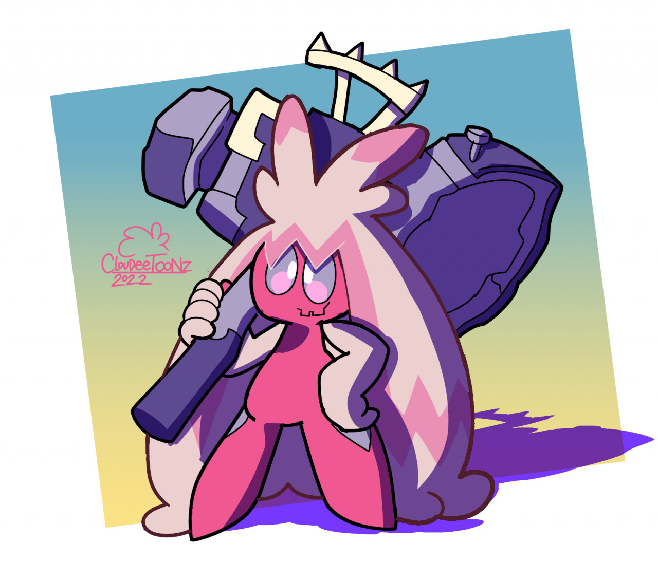 Tinkaton by CottonBuzzKill -- Fur Affinity [dot] net