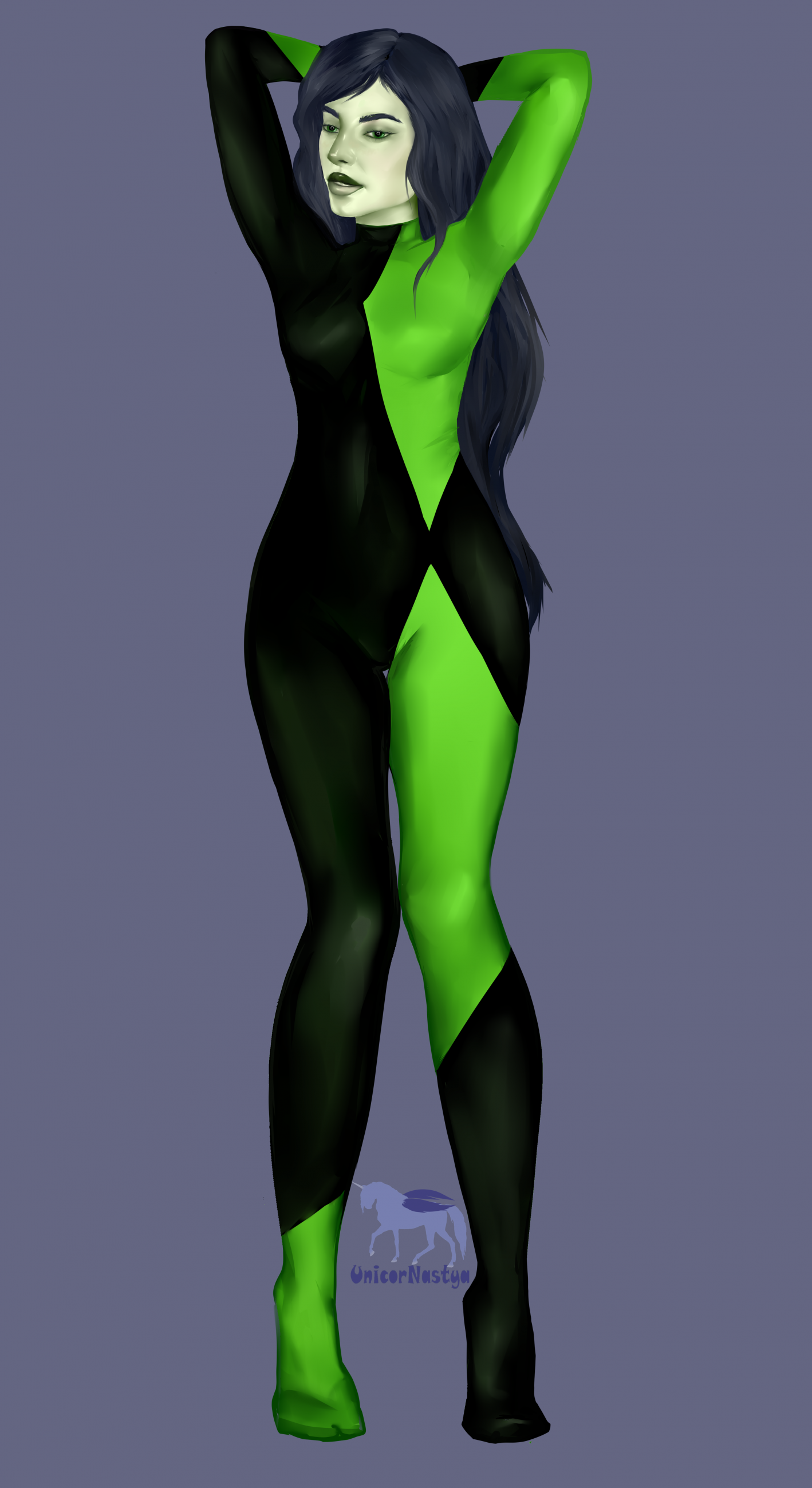 Shego from Kim Possible by UnicorNastya -- Fur Affinity [dot] net