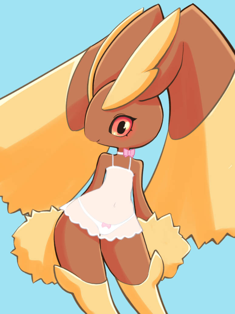 Lopunny in Lingerie. 