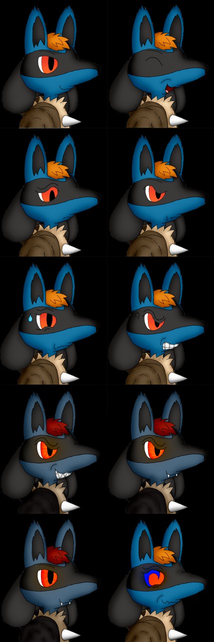 Mega Lucario — Weasyl