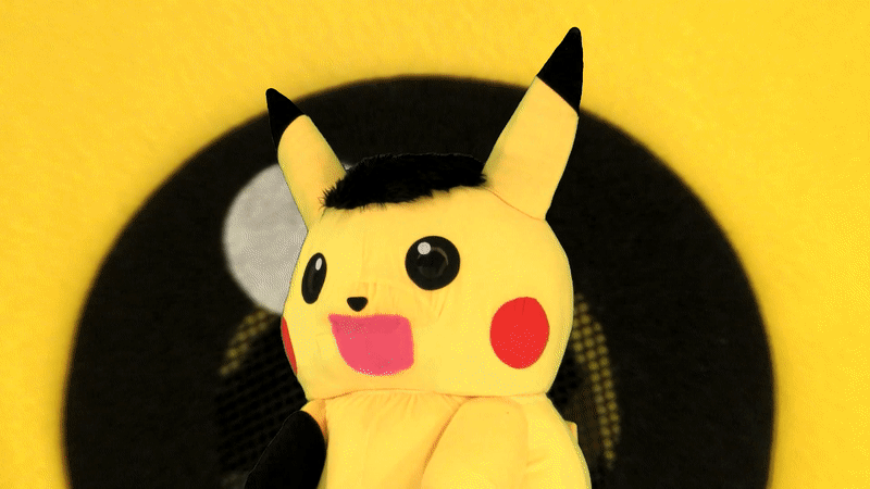 Suprised Pikachu Sticker — Sara Zunda Illustrations