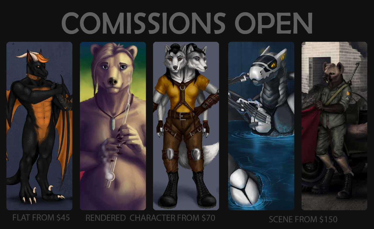 Comissions open