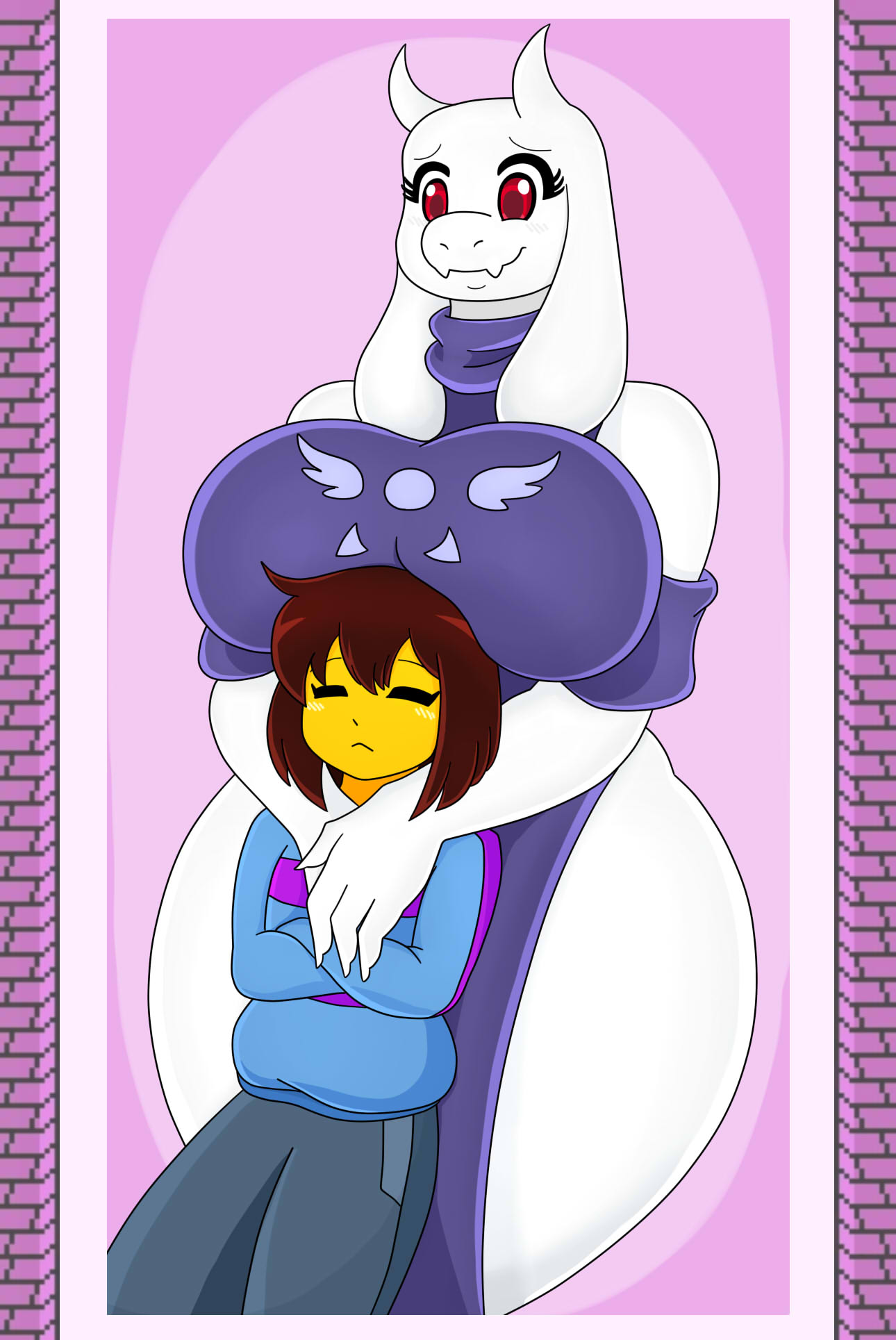 Toriel x frisk