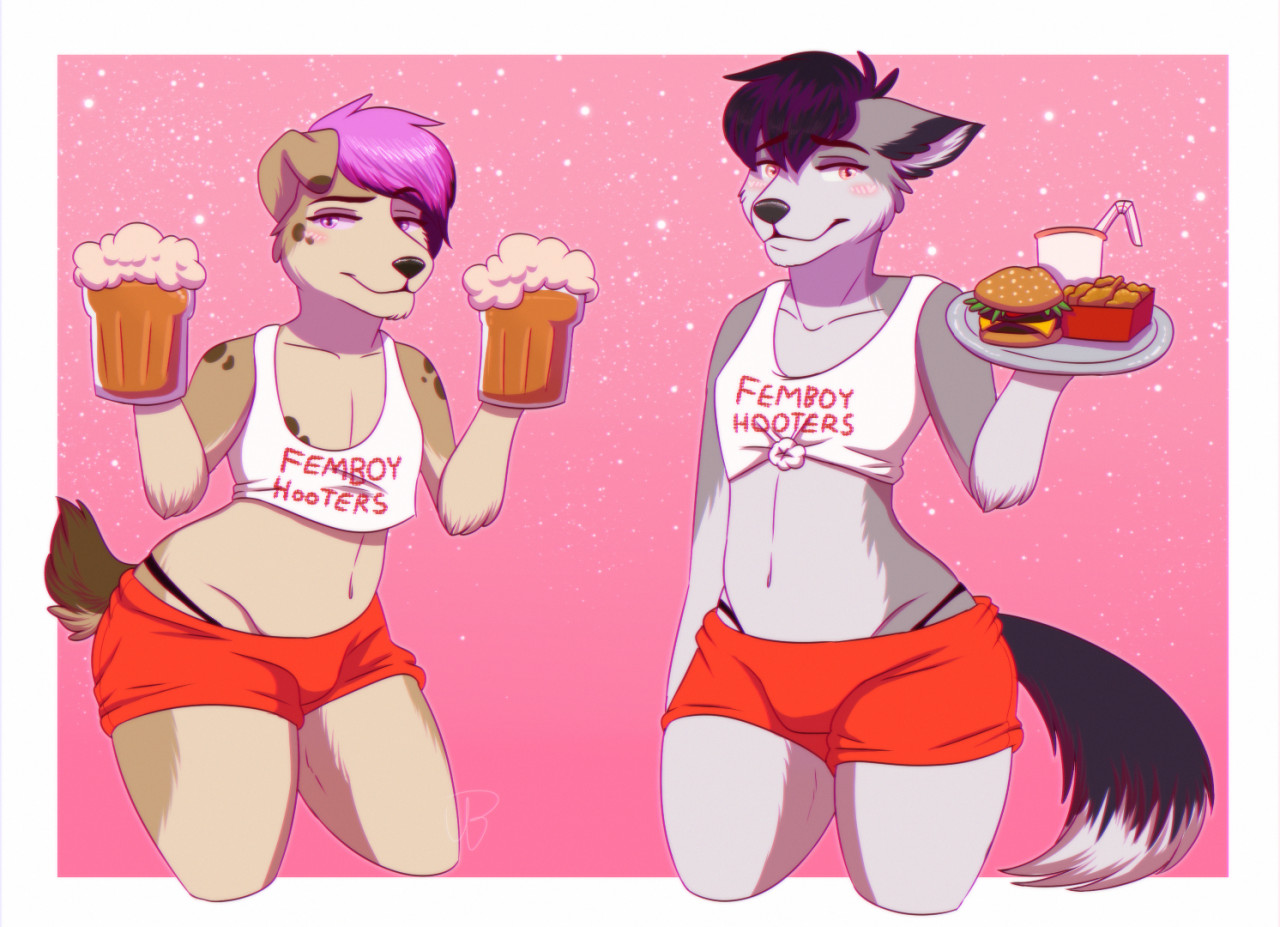 Femboy Hooters by UtuTheHybrid -- Fur Affinity [dot] net