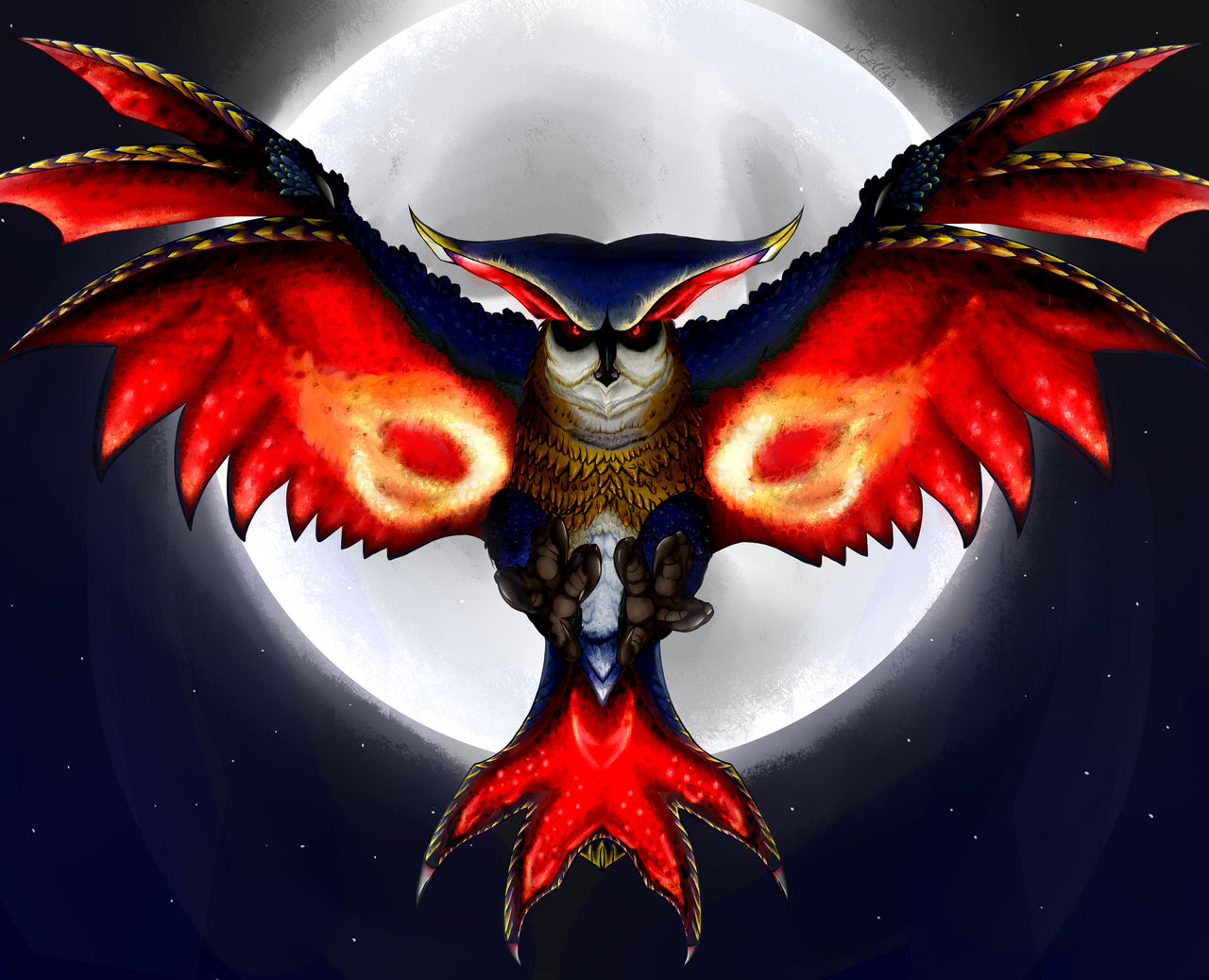 Monster Hunter] - Nightcloak Malfestio by UwUPlace -- Fur Affinity [dot] net