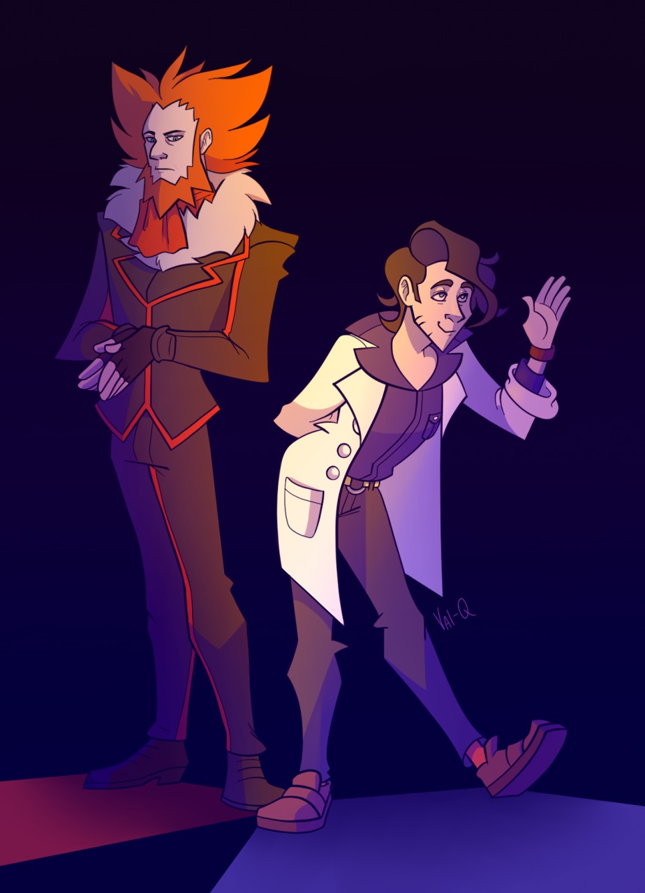 Lysandre And Professor Sycamore By Val Q Fur Affinity Dot Net