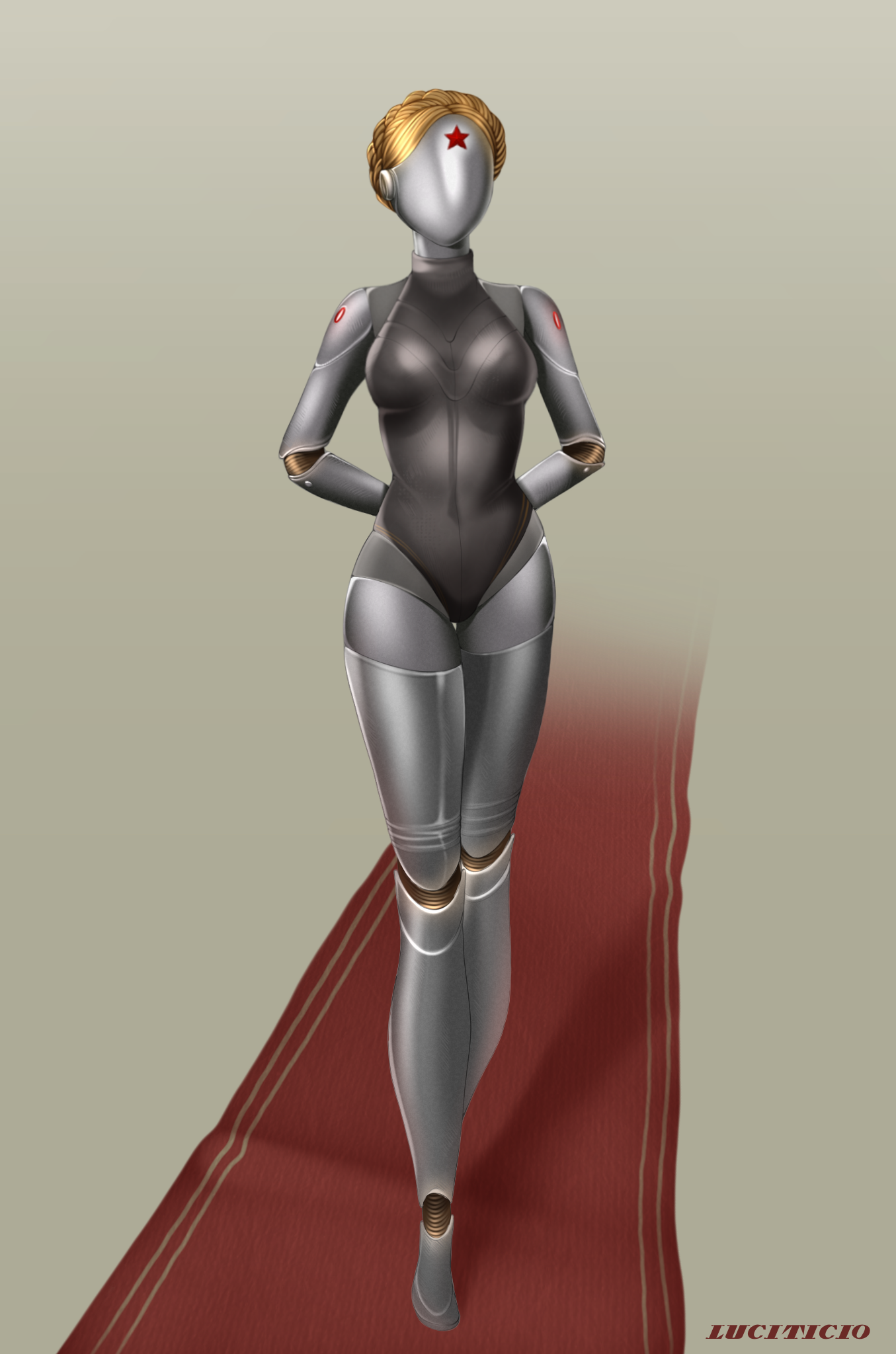 Atomic heart: ballerina by valenson -- Fur Affinity [dot] net