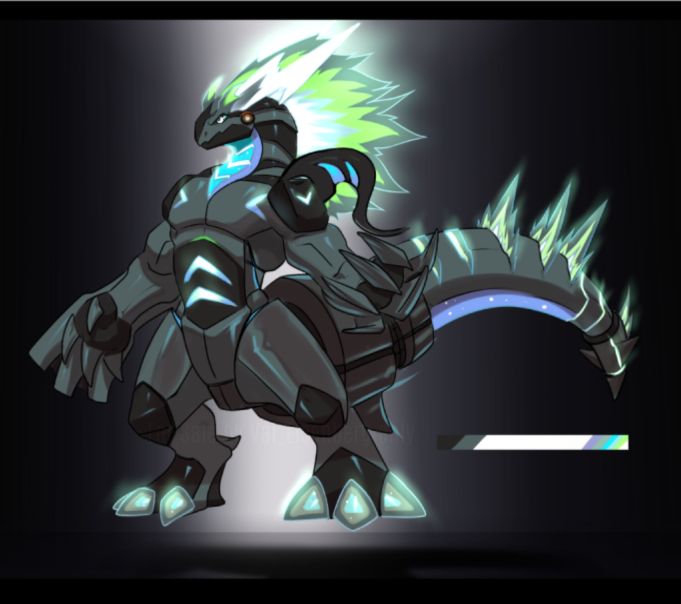 Shiny Zekrom pokedad adopt (Open) by Valentine_Eisenberg -- Fur Affinity  [dot] net