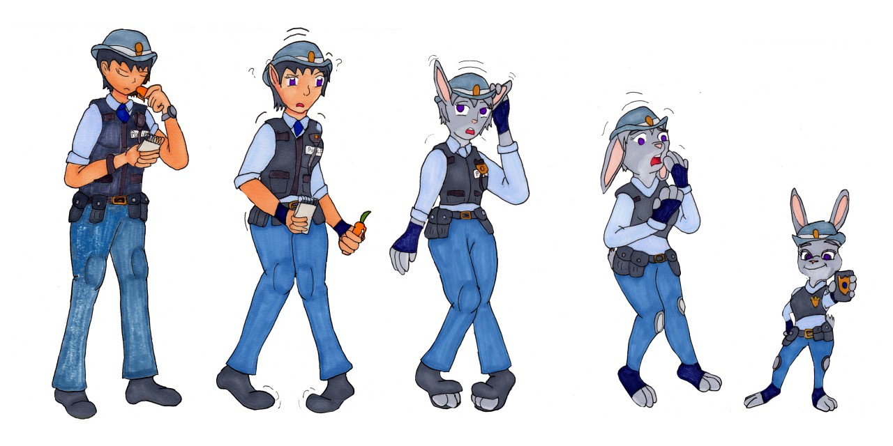 Change of Precinct: Judy Hopps TF (Backgroundless) by valentinetf -- Fur  Affinity [dot] net