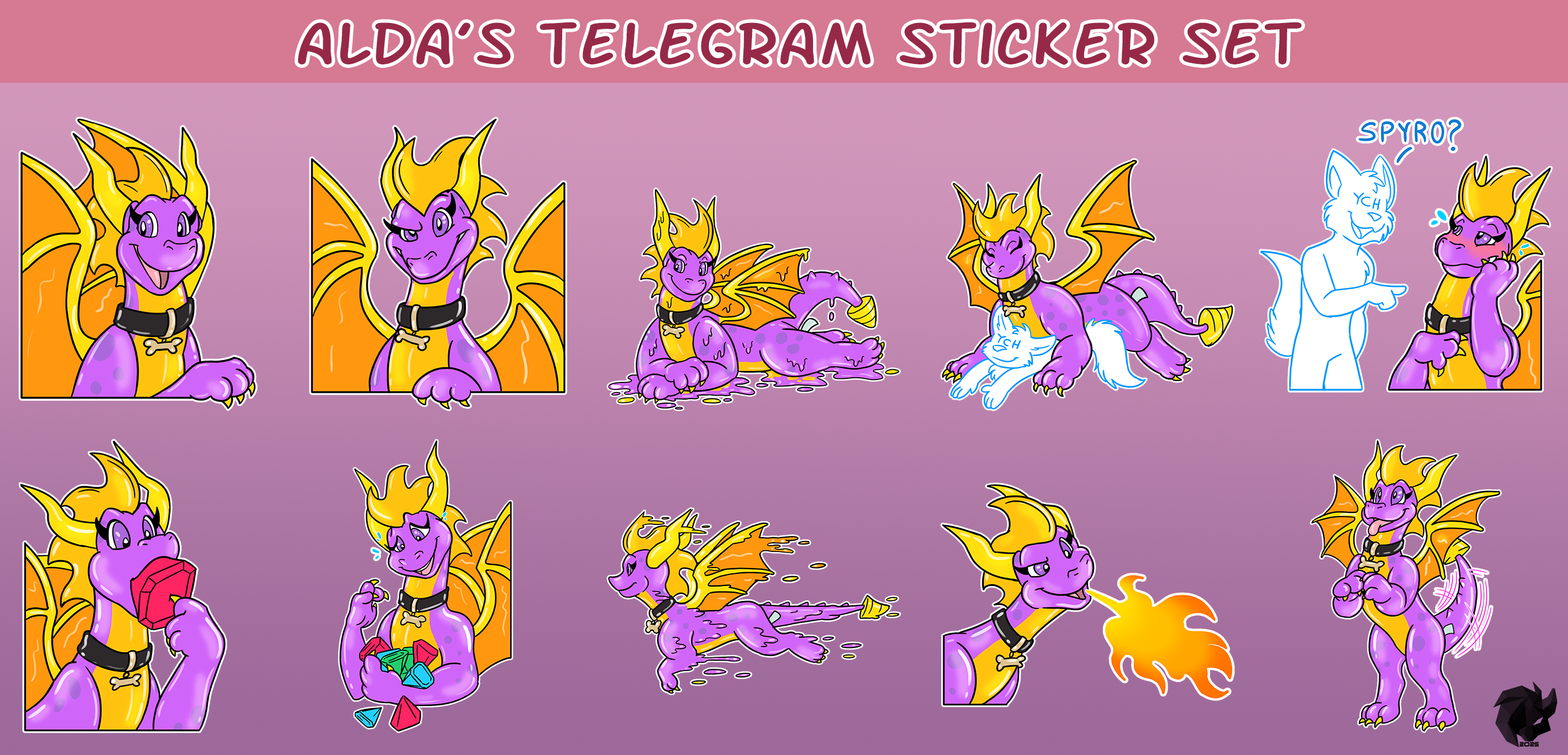 Alda's Sticker Set (Commission)