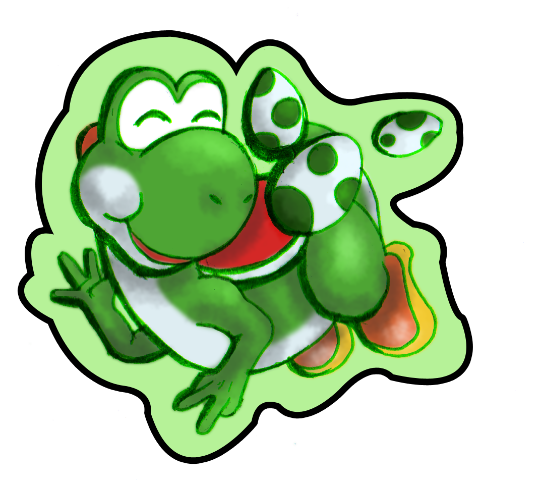 Download Yoshi Egg Green Artwork - Transparent Yoshi Egg PNG Image